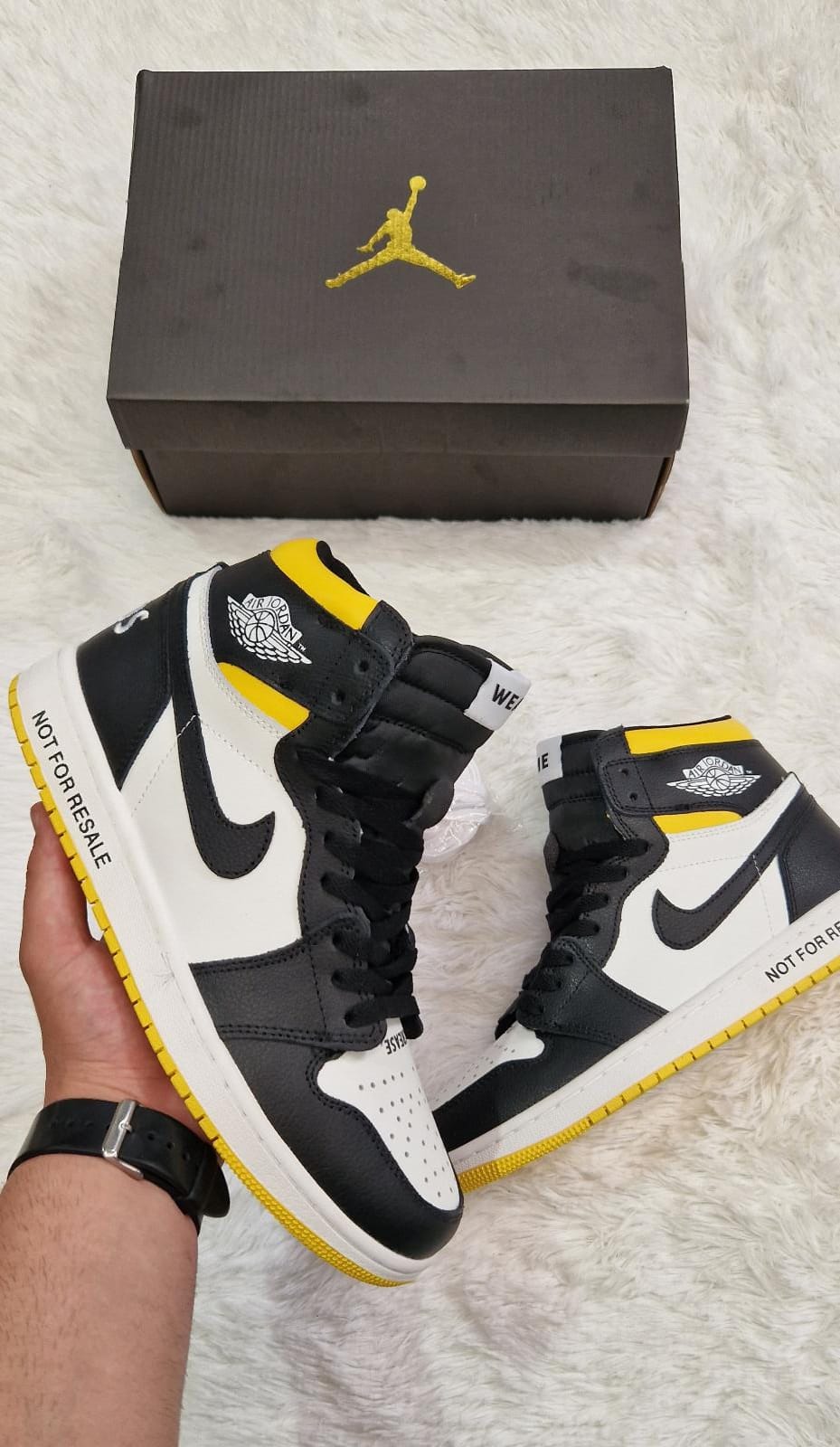 AJ1 Not For Resale Yellow