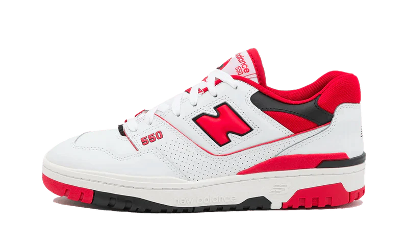 NB 550 White Red
